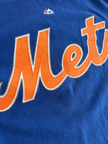 VTG Majestic MLB T-Shirt Bundle Wright Mets Freeman Braves Ortiz Red Sox Size: L