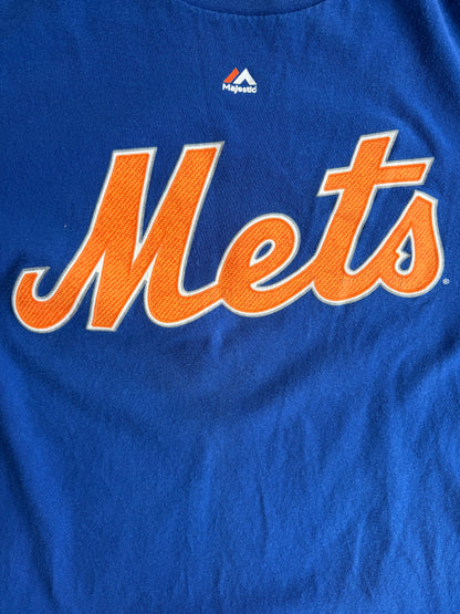 VTG Majestic MLB T-Shirt Bundle Wright Mets Freeman Braves Ortiz Red Sox Size: L