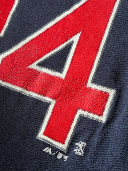 VTG Majestic MLB T-Shirt Bundle Wright Mets Freeman Braves Ortiz Red Sox Size: L