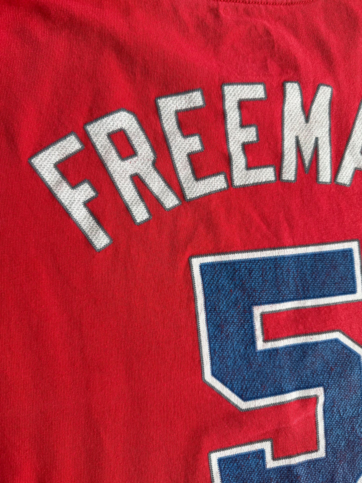 VTG Majestic MLB T-Shirt Bundle Wright Mets Freeman Braves Ortiz Red Sox Size: L