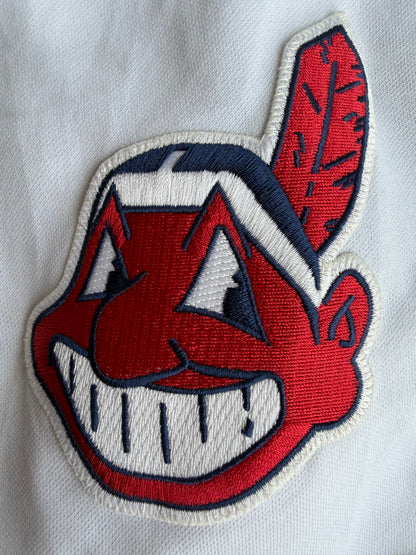 Cleveland Indians MLB White Majestic Authentic Collection Jersey Size: 44 (L)