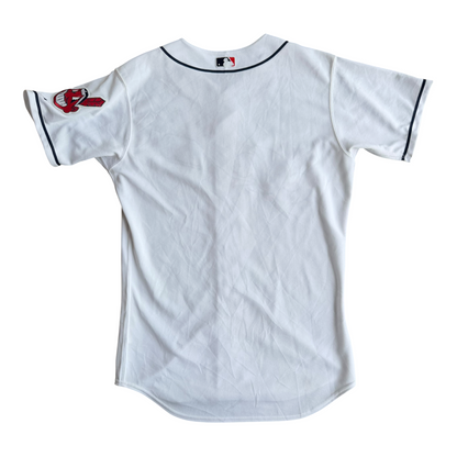 Cleveland Indians MLB White Majestic Authentic Collection Jersey Size: 44 (L)