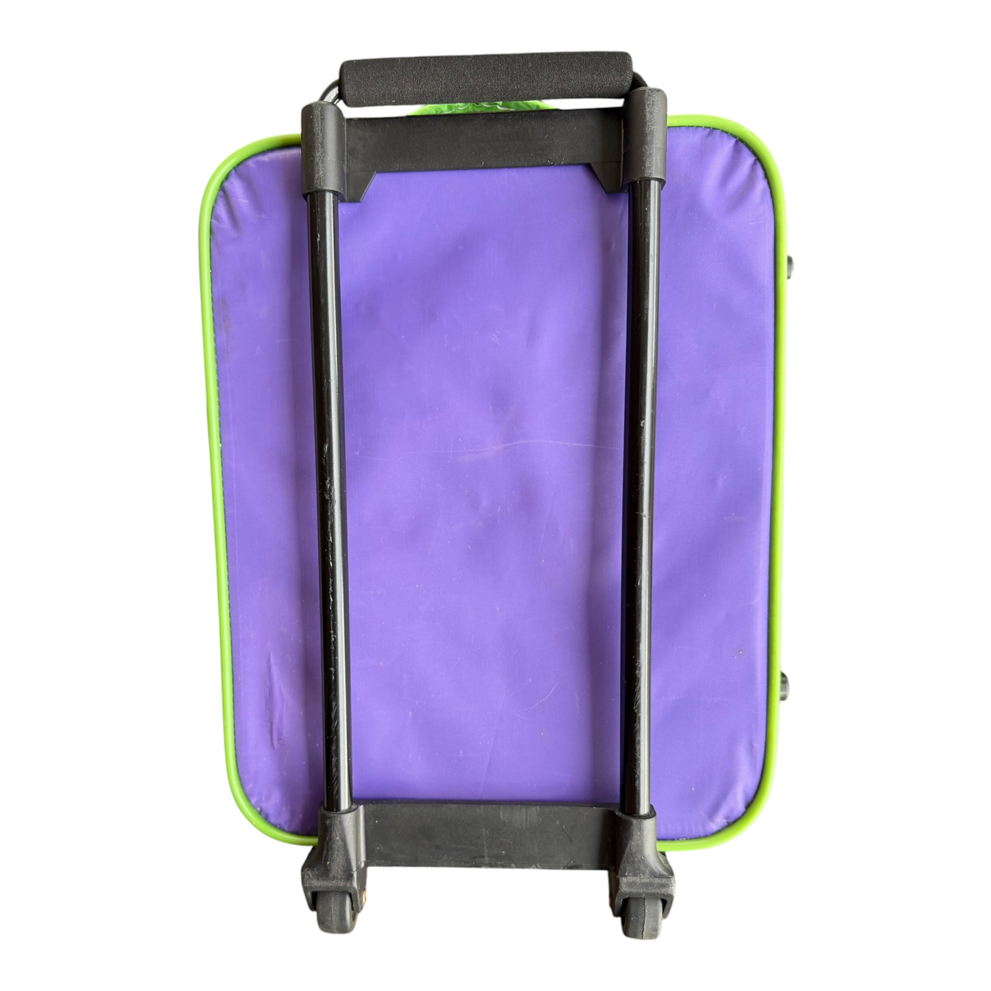 VTG 1998 Teletubbies Rolling Suitcase Carry-On Travel Luggage Bag