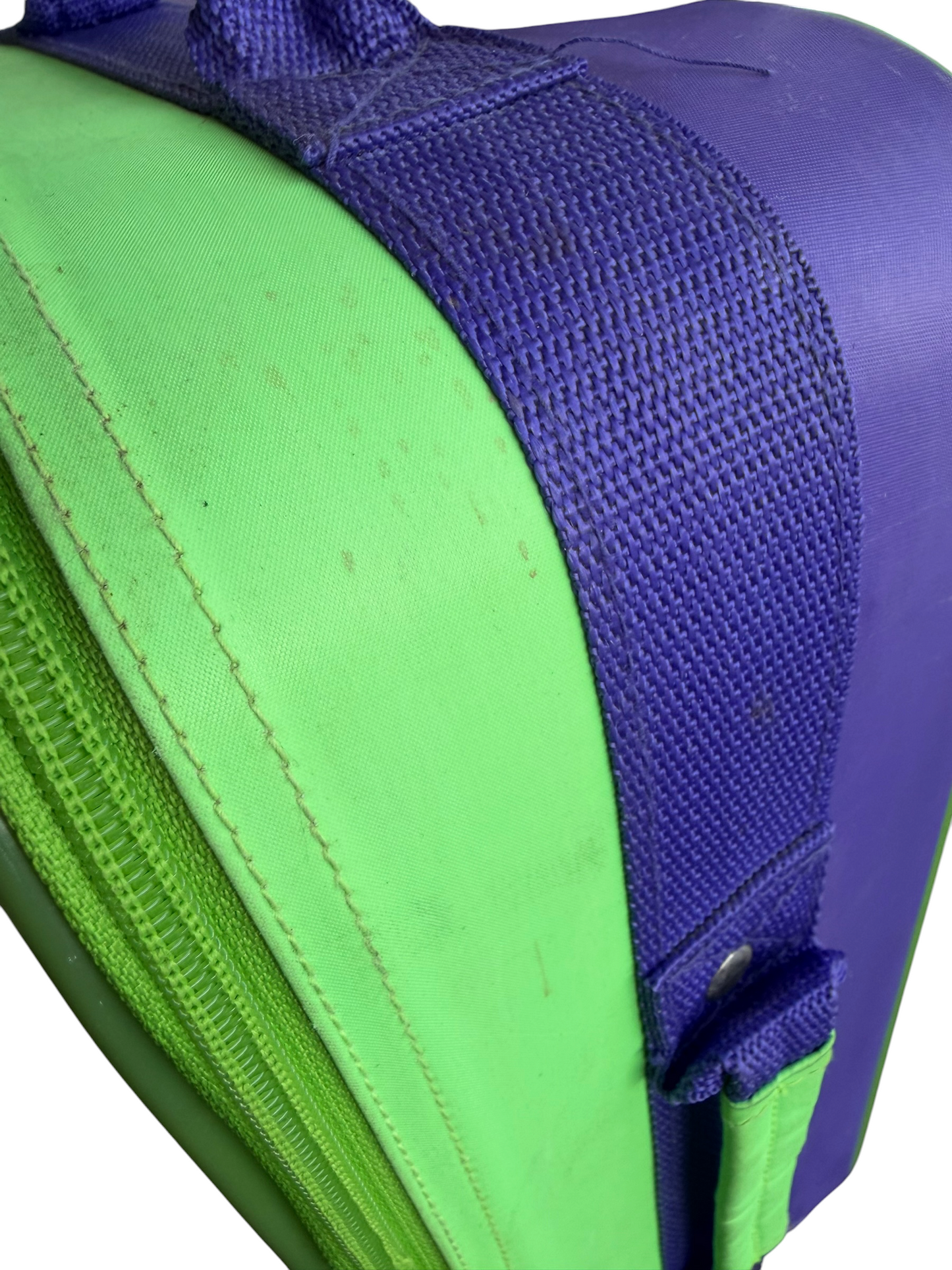 VTG 1998 Teletubbies Rolling Suitcase Carry-On Travel Luggage Bag