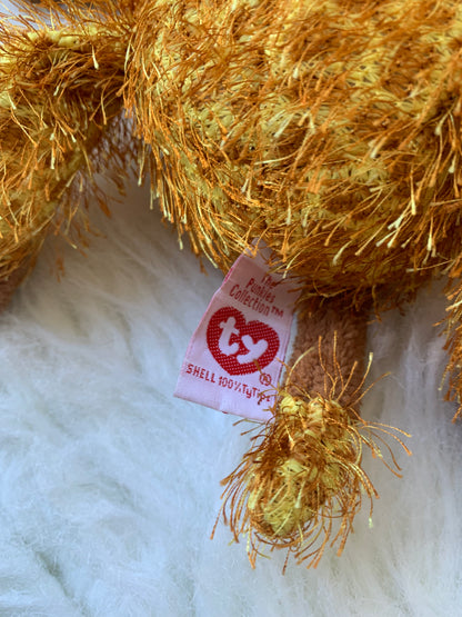 TY Punkies Treetop The Giraffe Bean Bag Stuffed Animal Toy 2003