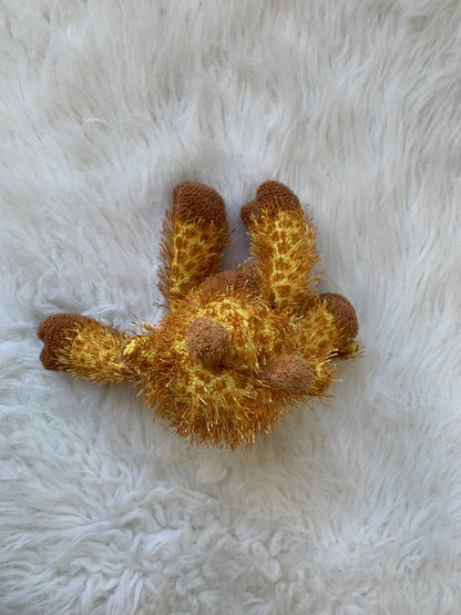 TY Punkies Treetop The Giraffe Bean Bag Stuffed Animal Toy 2003