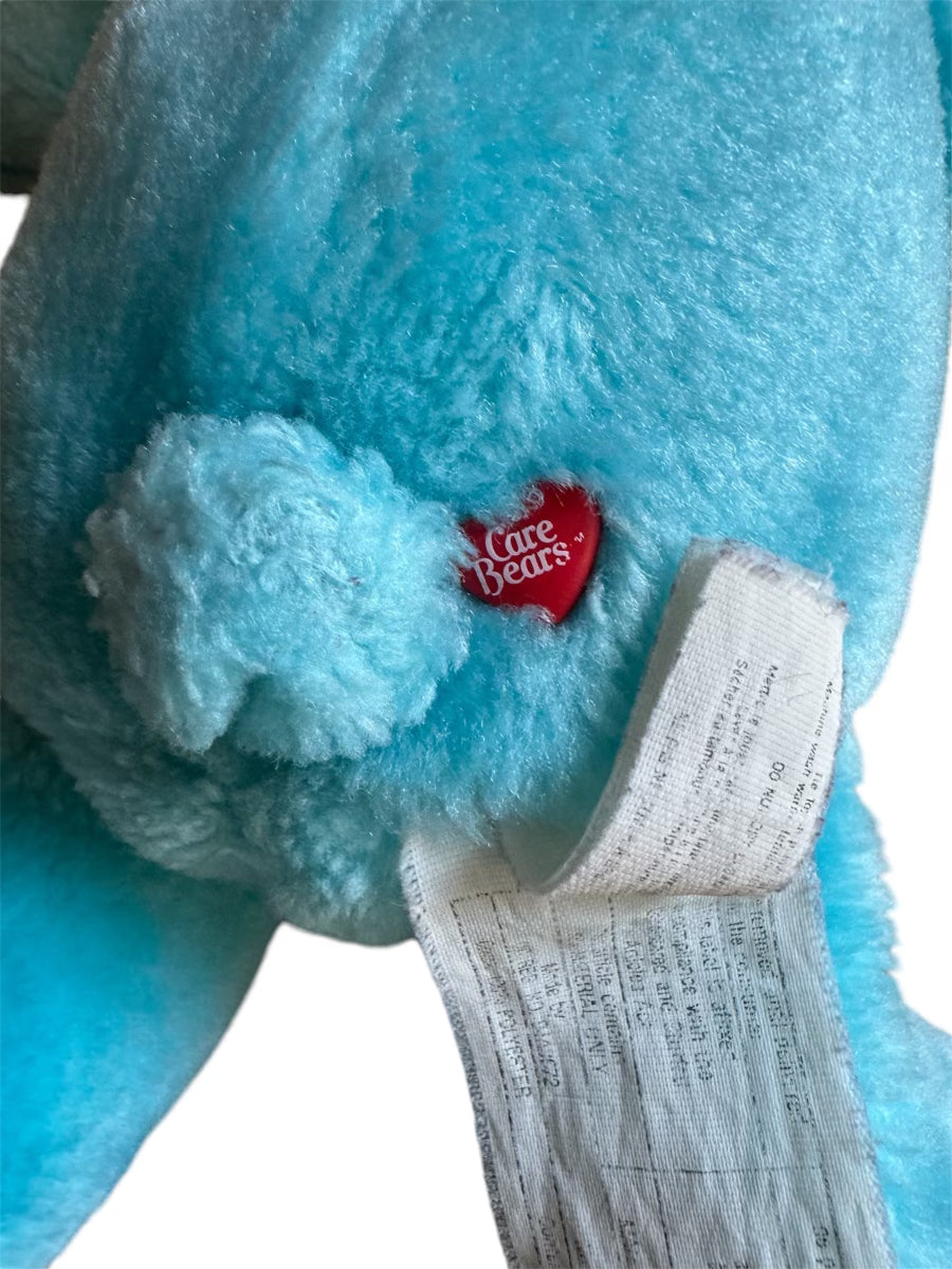VTG ‘90s Blue Environmental Care Bears Plush Bedtime Bear