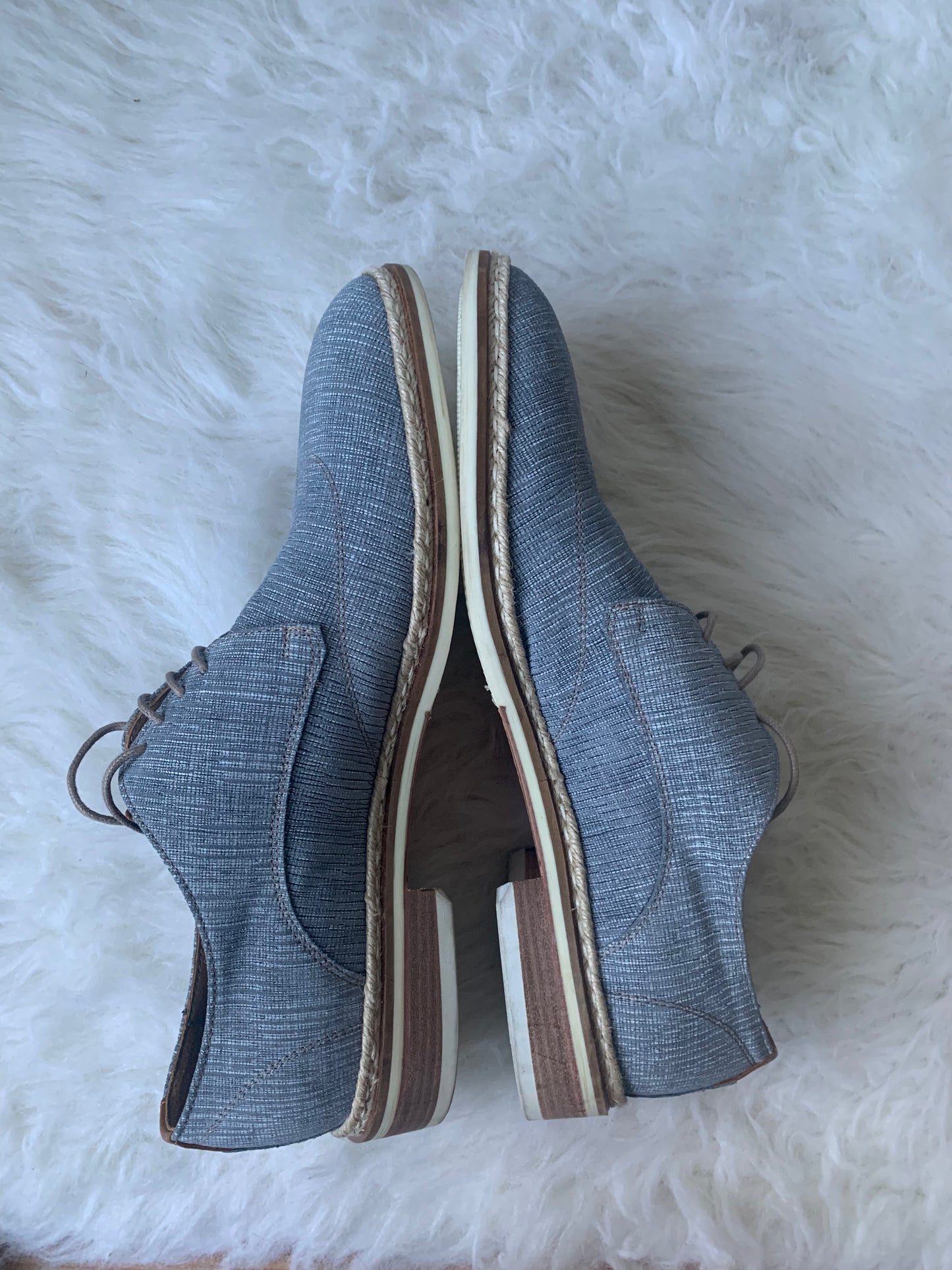 Handmade Giorgio 1958 Blue Lace-up Men's Dress Shoes EU 41.5