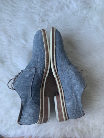 Handmade Giorgio 1958 Blue Lace-up Men's Dress Shoes EU 41.5