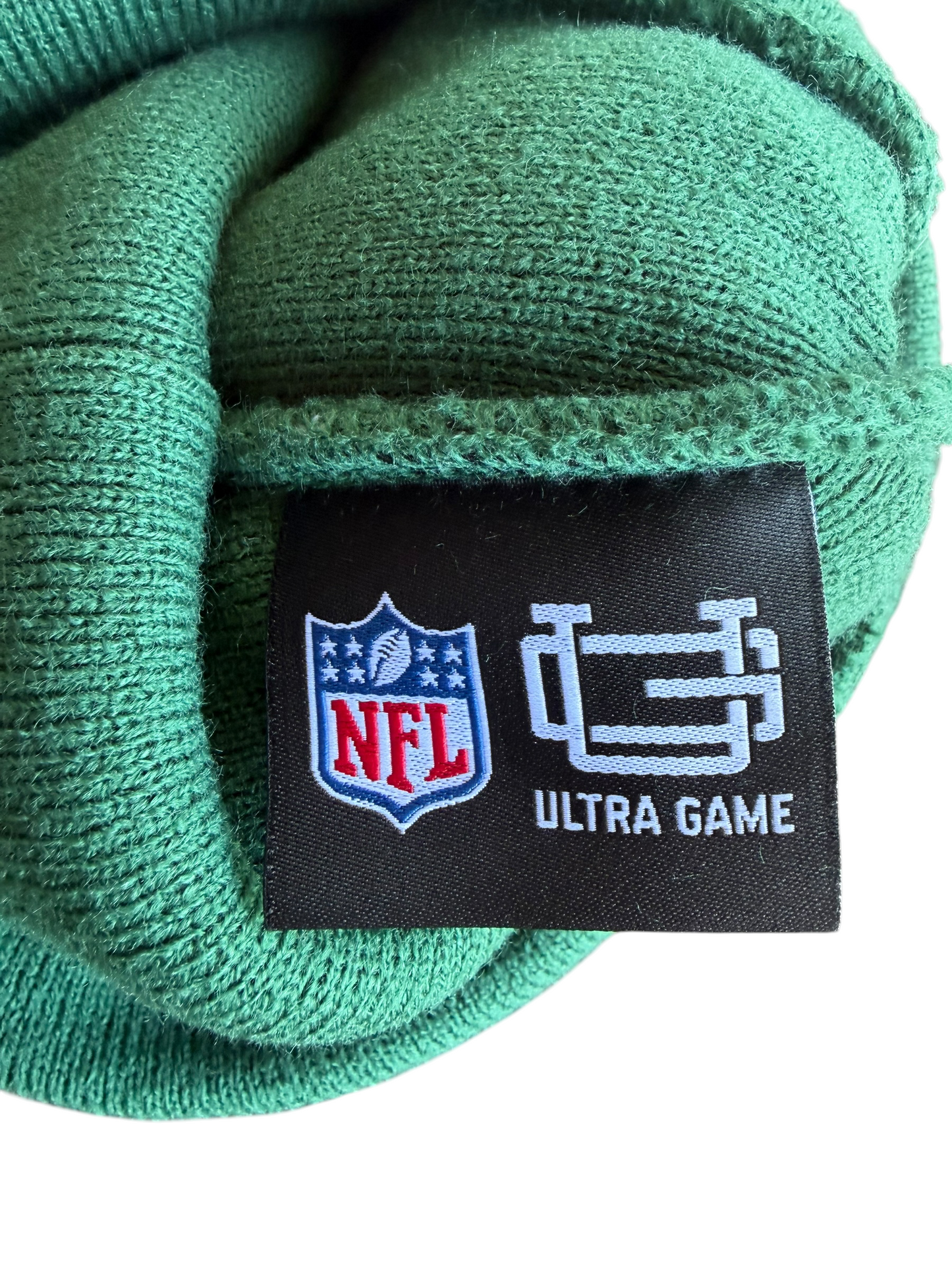 New York Jets NFL Ultra Game Pom Beanie & Scarf Set Winter Knit Fan Gear