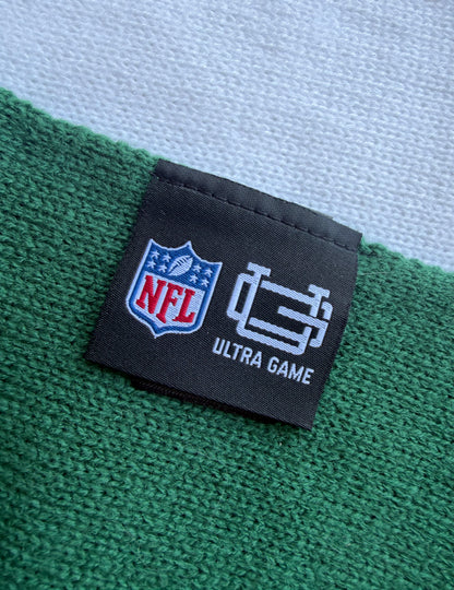 New York Jets NFL Ultra Game Pom Beanie & Scarf Set Winter Knit Fan Gear
