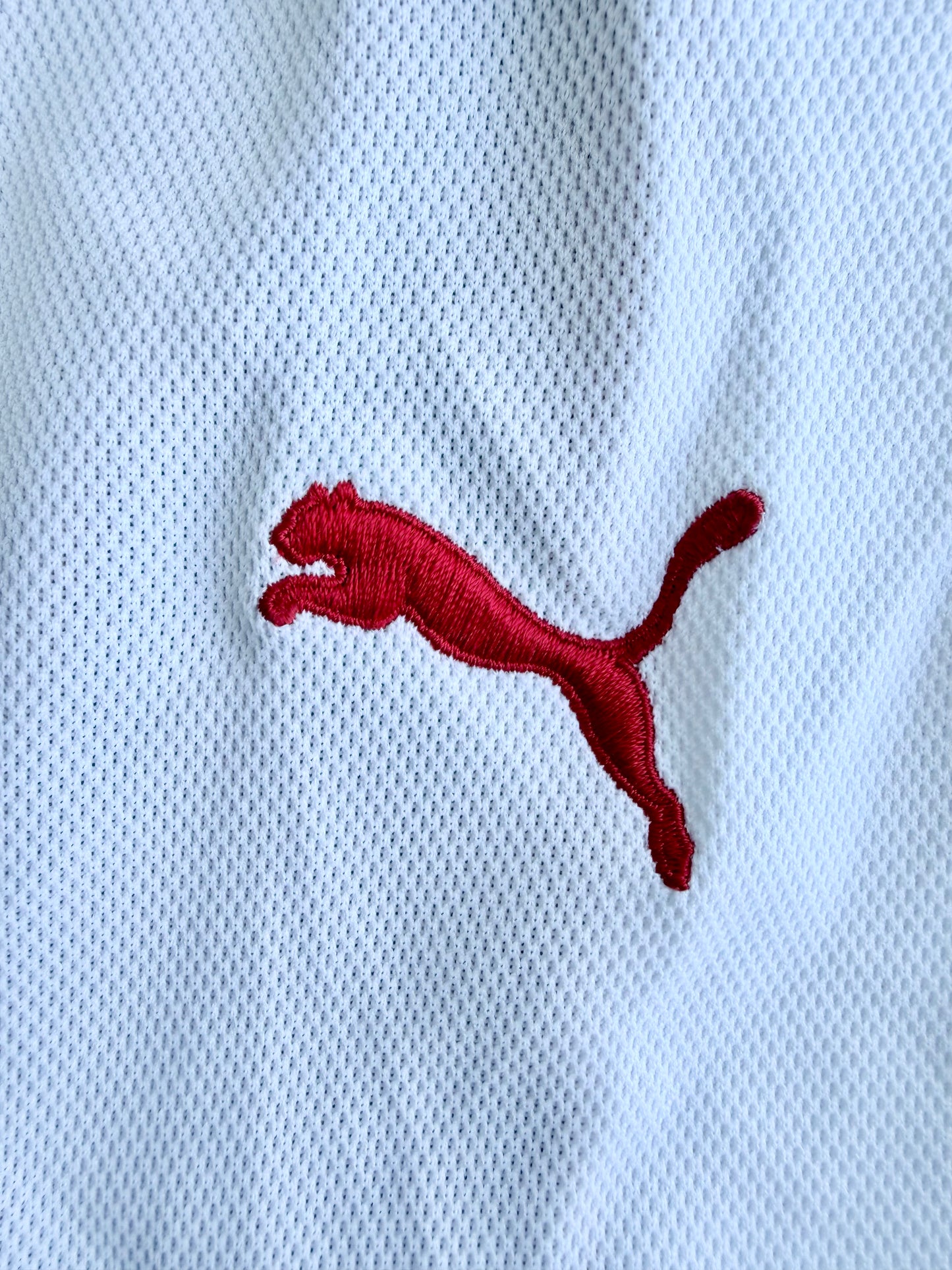 Sydney Swans AFL On-Field Team Gear Puma Men’s Red Polo Shirt Size: 2XL