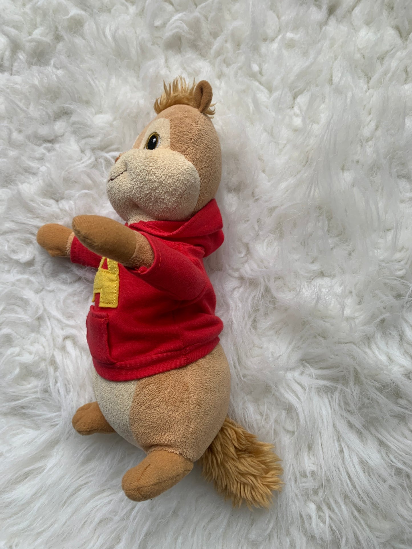 TY Alvin & The Chipmunks Alvin Beanie Buddy Plush 10"