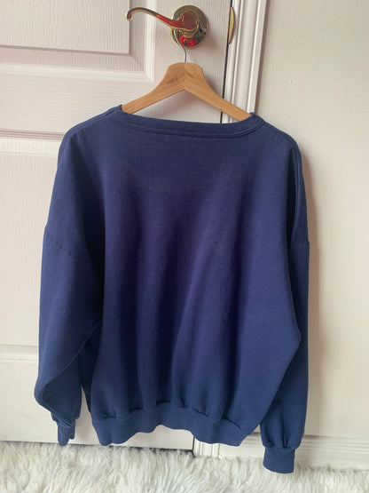 VTG Podium Logo Racing Crewneck Sweatshirt Size: XL