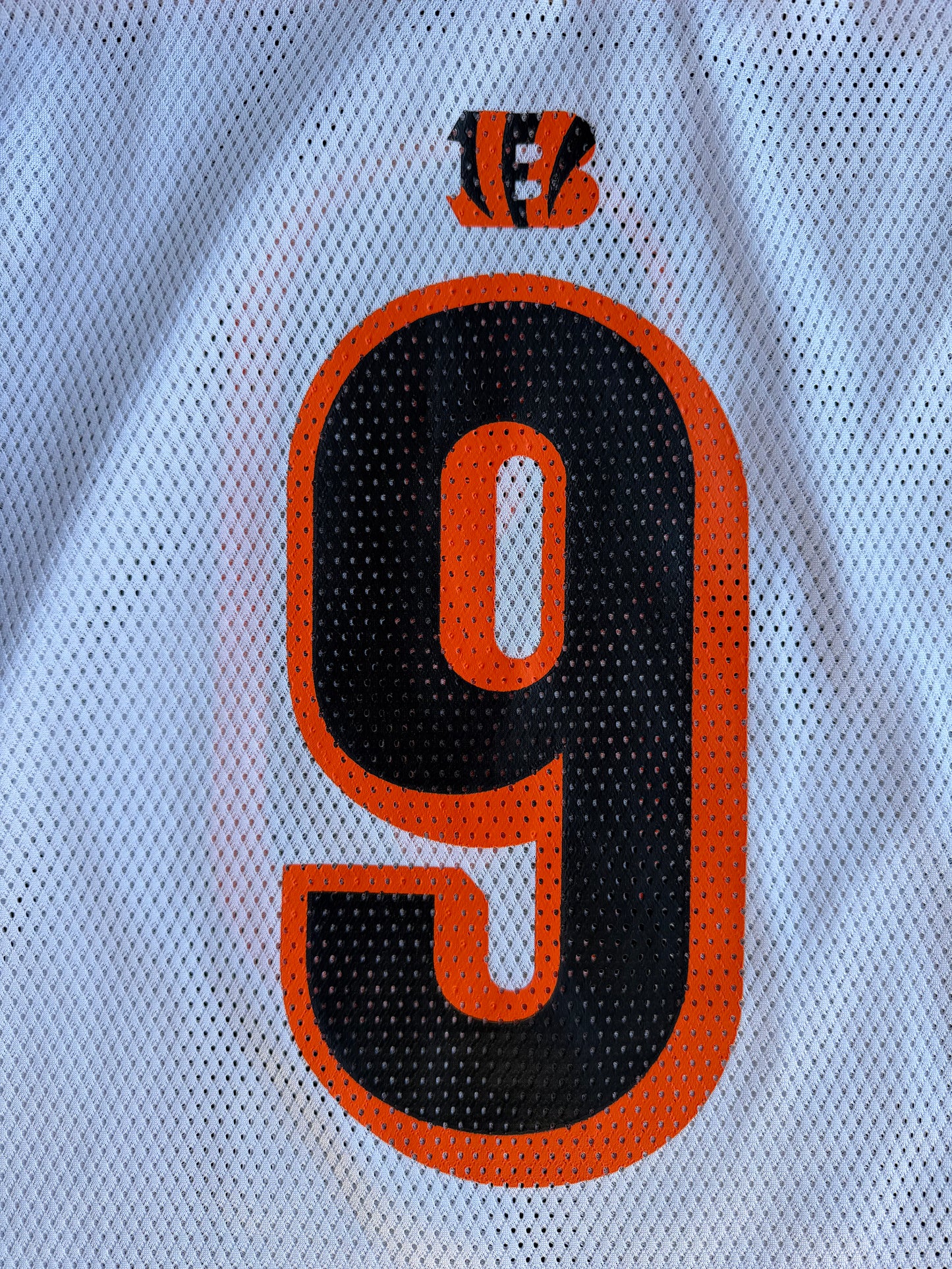 VTG Cincinnati Bengals Carson Palmer #9 NFL Equipment Reebok Football Jersey Size: 2XL