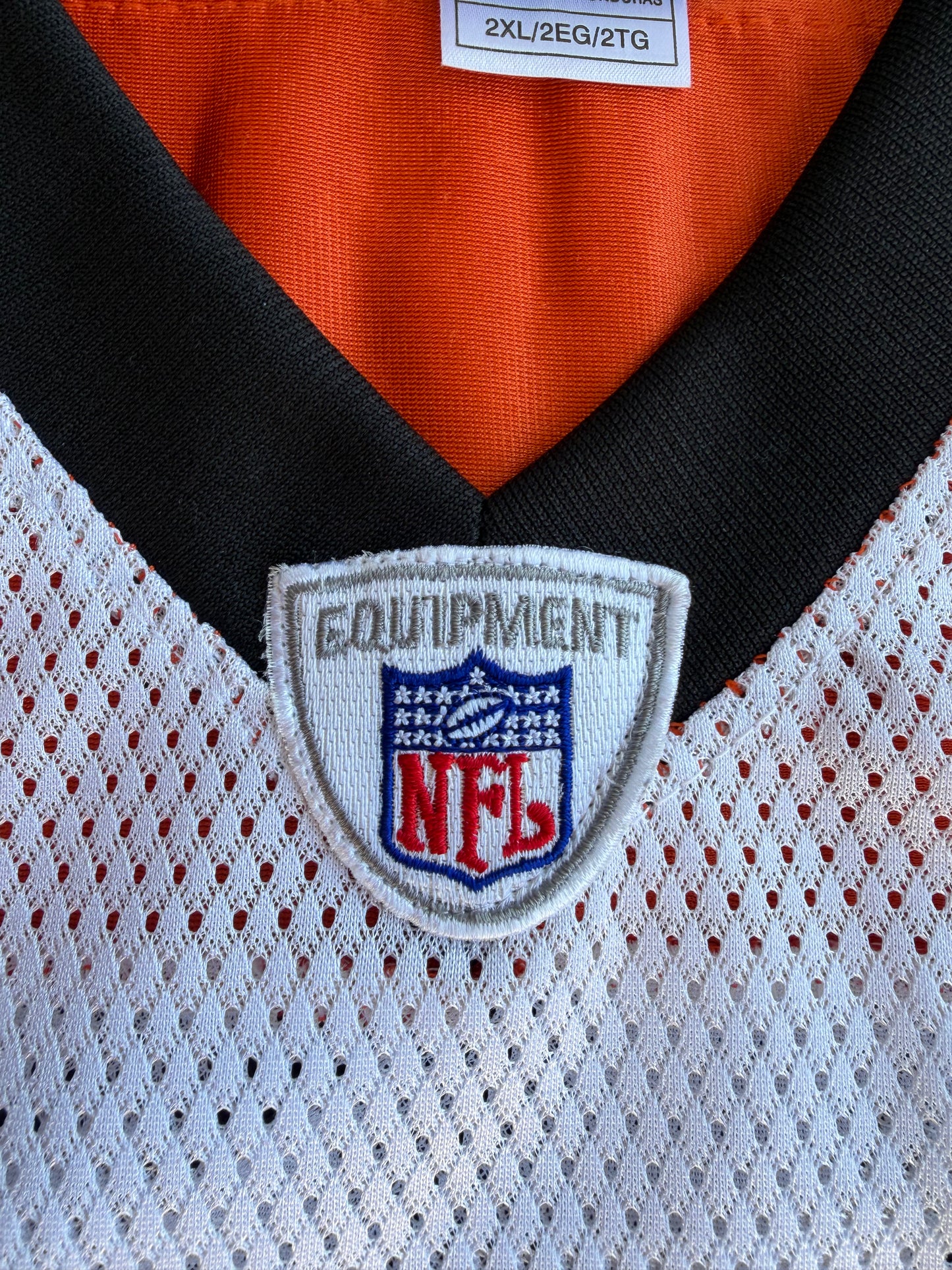VTG Cincinnati Bengals Carson Palmer #9 NFL Equipment Reebok Football Jersey Size: 2XL