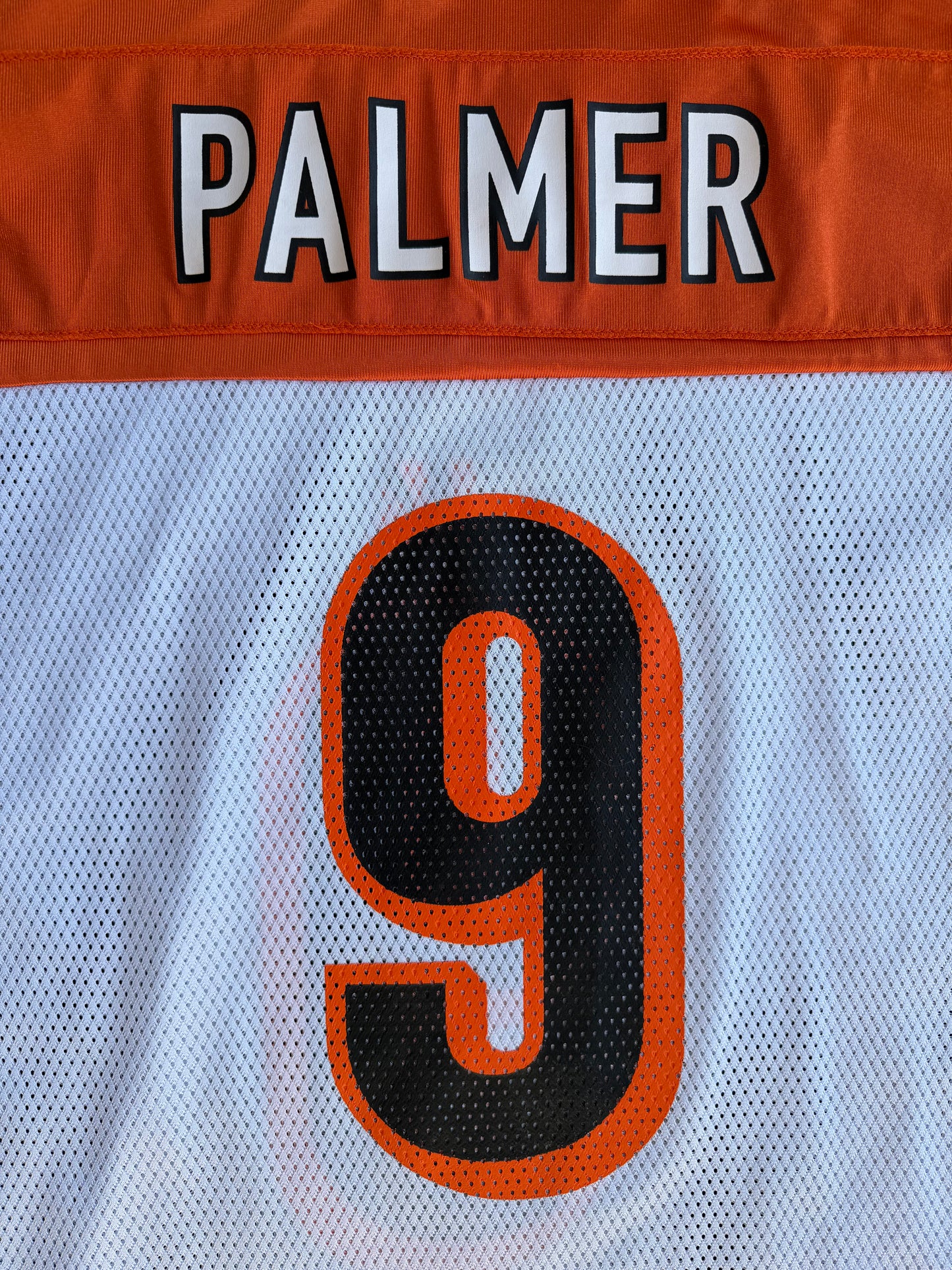 VTG Cincinnati Bengals Carson Palmer #9 NFL Equipment Reebok Football Jersey Size: 2XL
