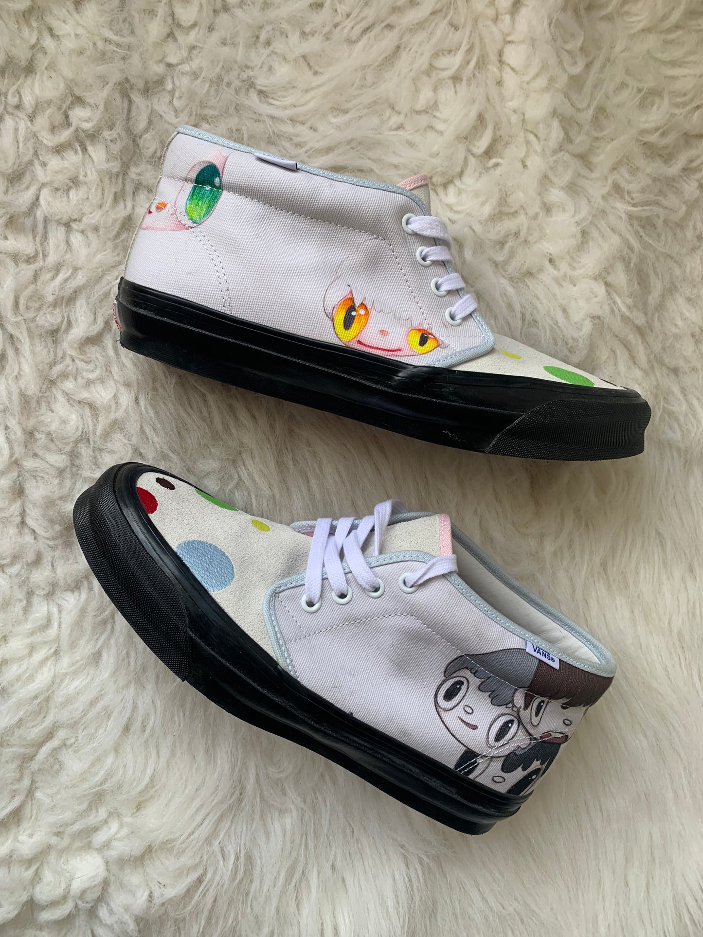 Vans x Javier Calleja OG Chukka Boot LX Off-White Limited High Sneakers US 9.5