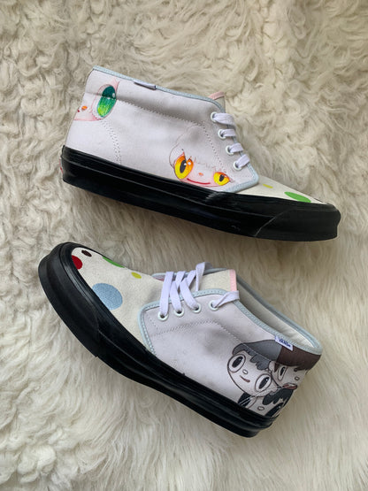 Vans x Javier Calleja OG Chukka Boot LX Off-White Limited High Sneakers US 9.5