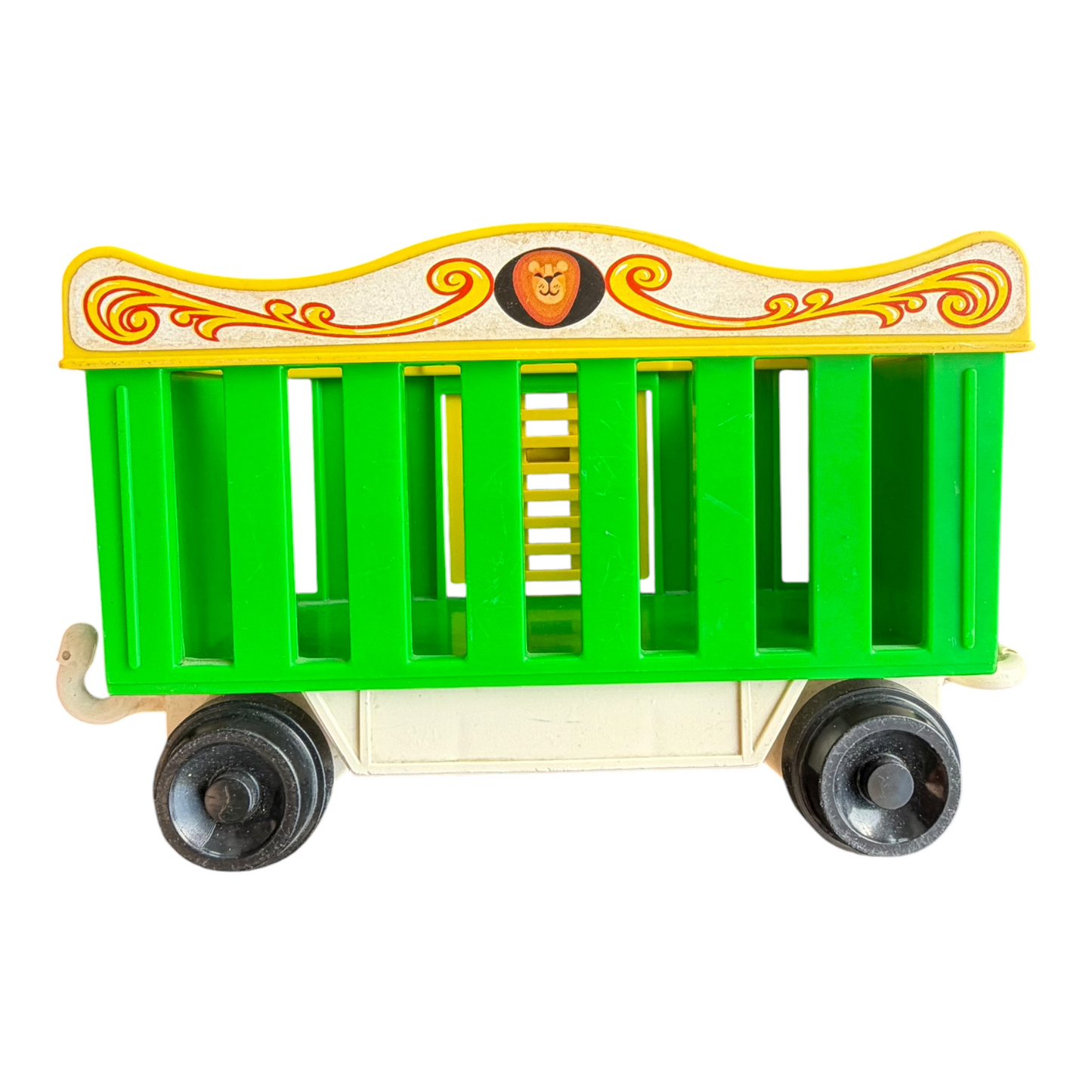VTG 1970s Fisher-Price Little People 991 Circus Train Set w/ Original Figures