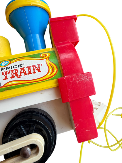 VTG 1970s Fisher-Price Little People 991 Circus Train Set w/ Original Figures