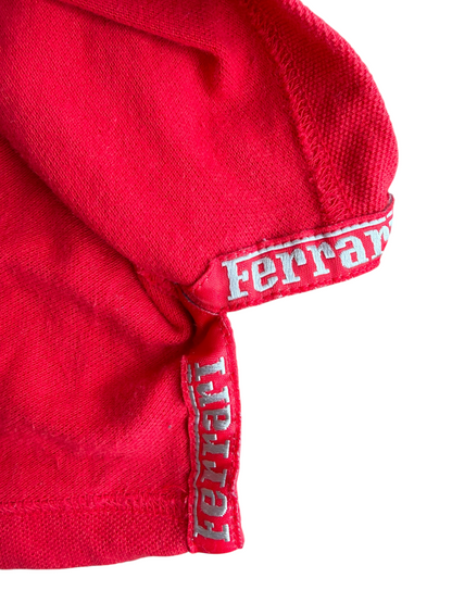 VTG 2000 Y2K Ferrari Official Licensed Red Polo Shirt Size: L