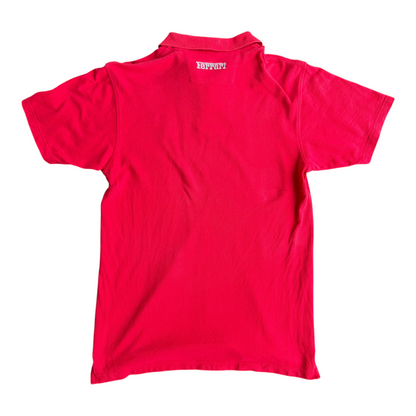 VTG 2000 Y2K Ferrari Official Licensed Red Polo Shirt Size: L
