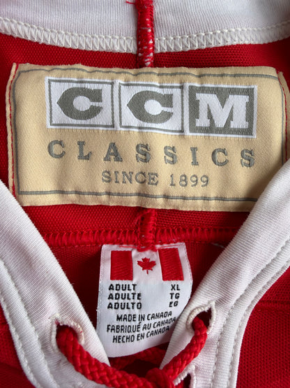 CCM Classics CCCP USSR Red Hockey Jersey Size: XL