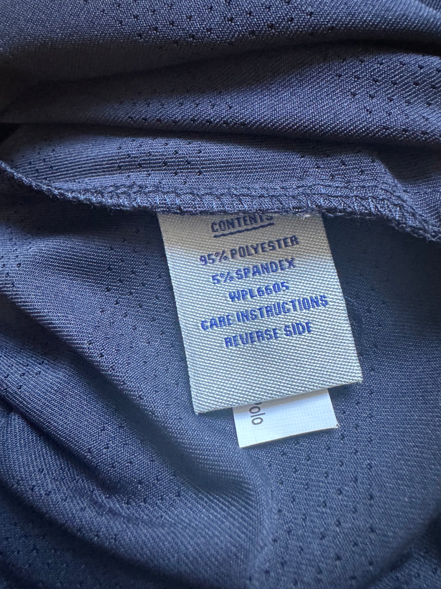 VTG New York Rangers 2012 Winter Classic Men’s Golf Polo Shirt Navy Blue Size: M