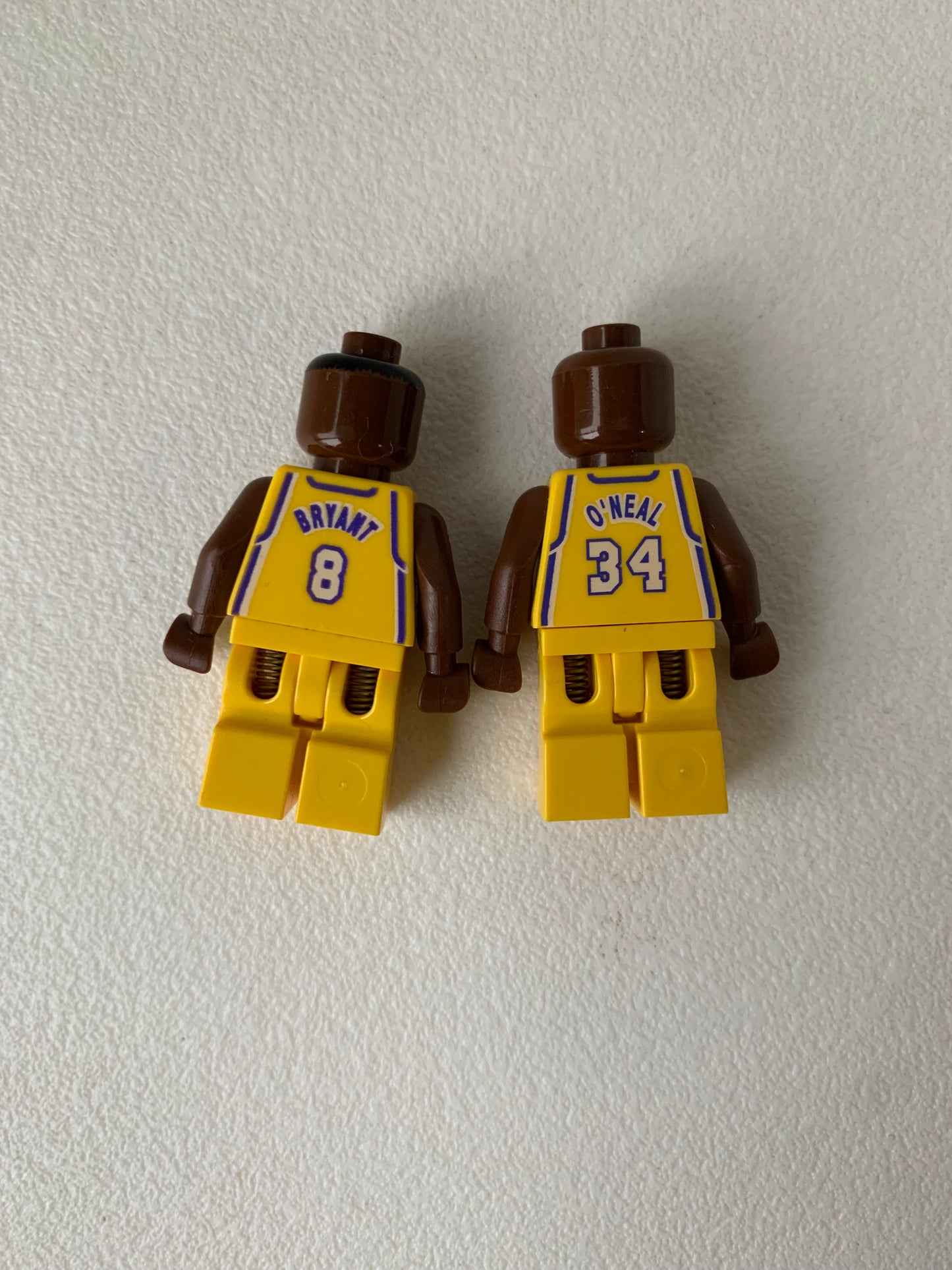 LEGO® Sports Minifigure NBA Kobe Bryant #8 Shaquille O'Neal #34 L.A. Lakers
