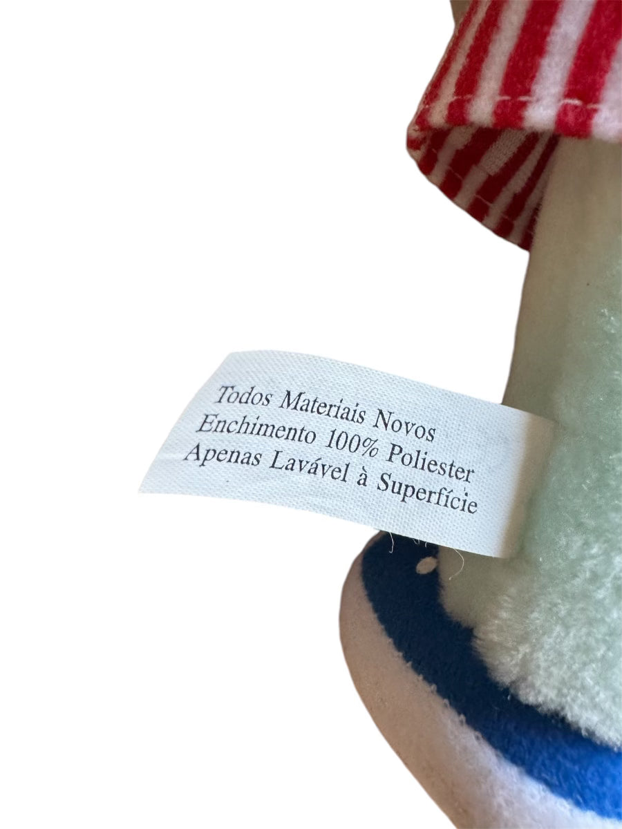 Expo ‘98 Official Souvenir Mascot Plush Figure Lisbon Portugal