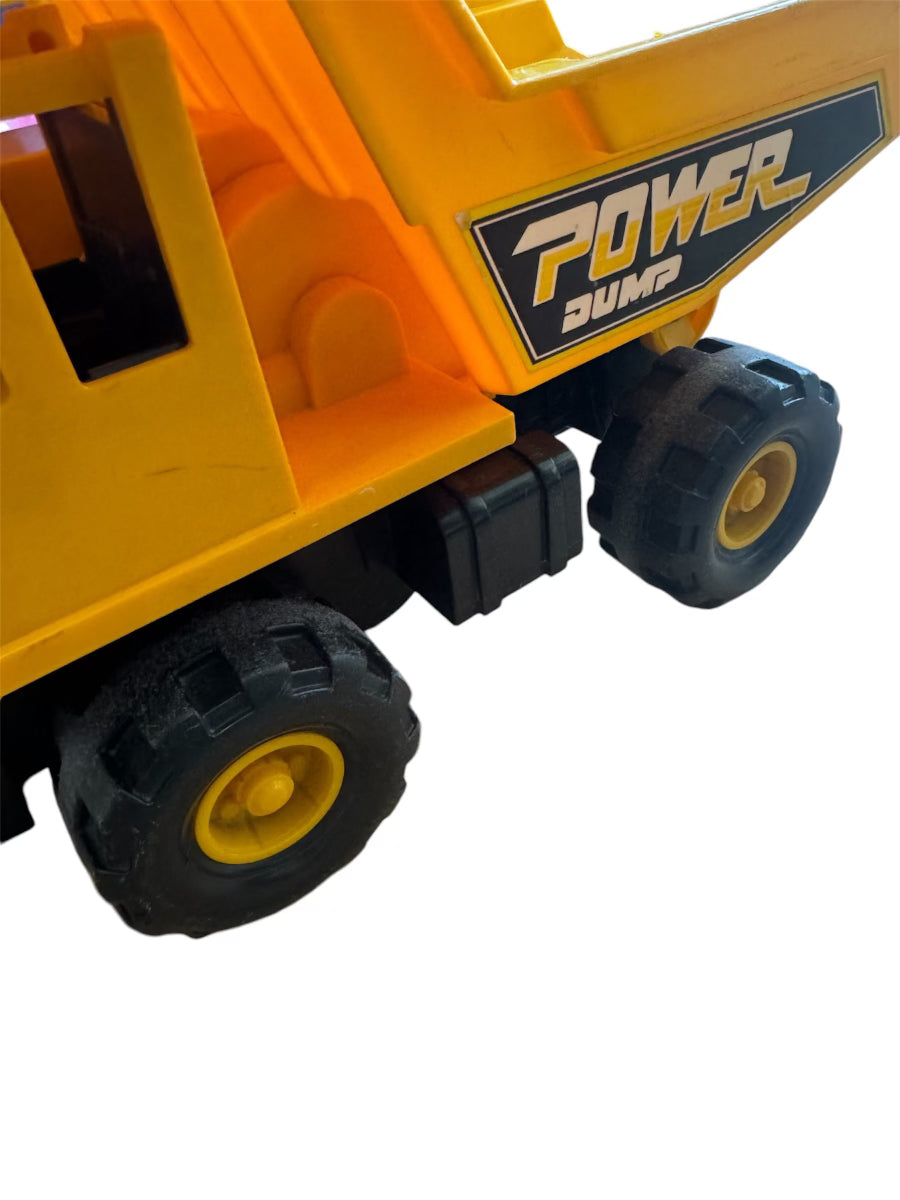 VTG Fisher-Price 1985 Husky Helpers People Power Dump Truck Works Great