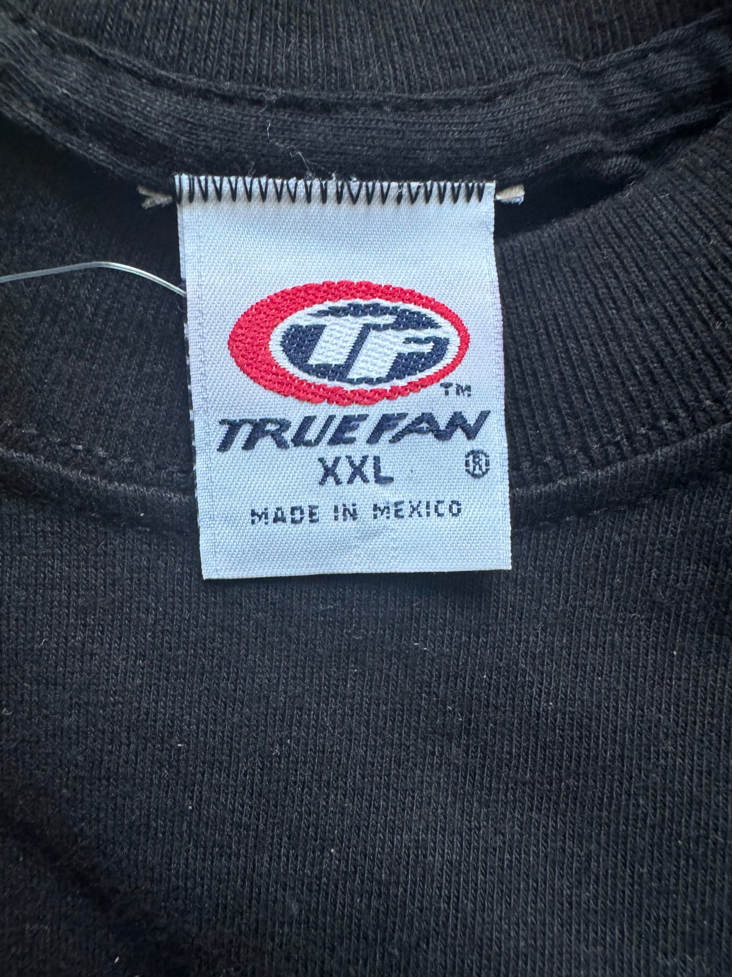 VTG Philadelphia Flyers NHL True Fan Black Stitched Logo T-Shirt Size: XXL