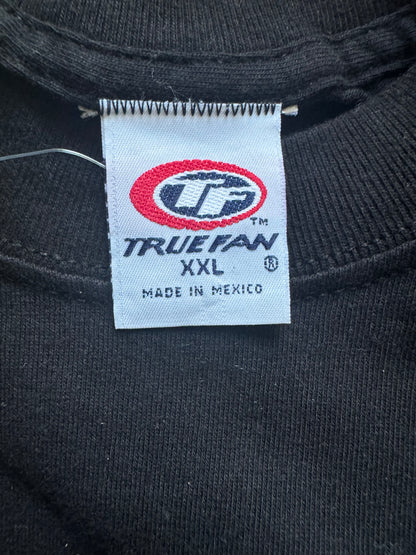 VTG Philadelphia Flyers NHL True Fan Black Stitched Logo T-Shirt Size: XXL