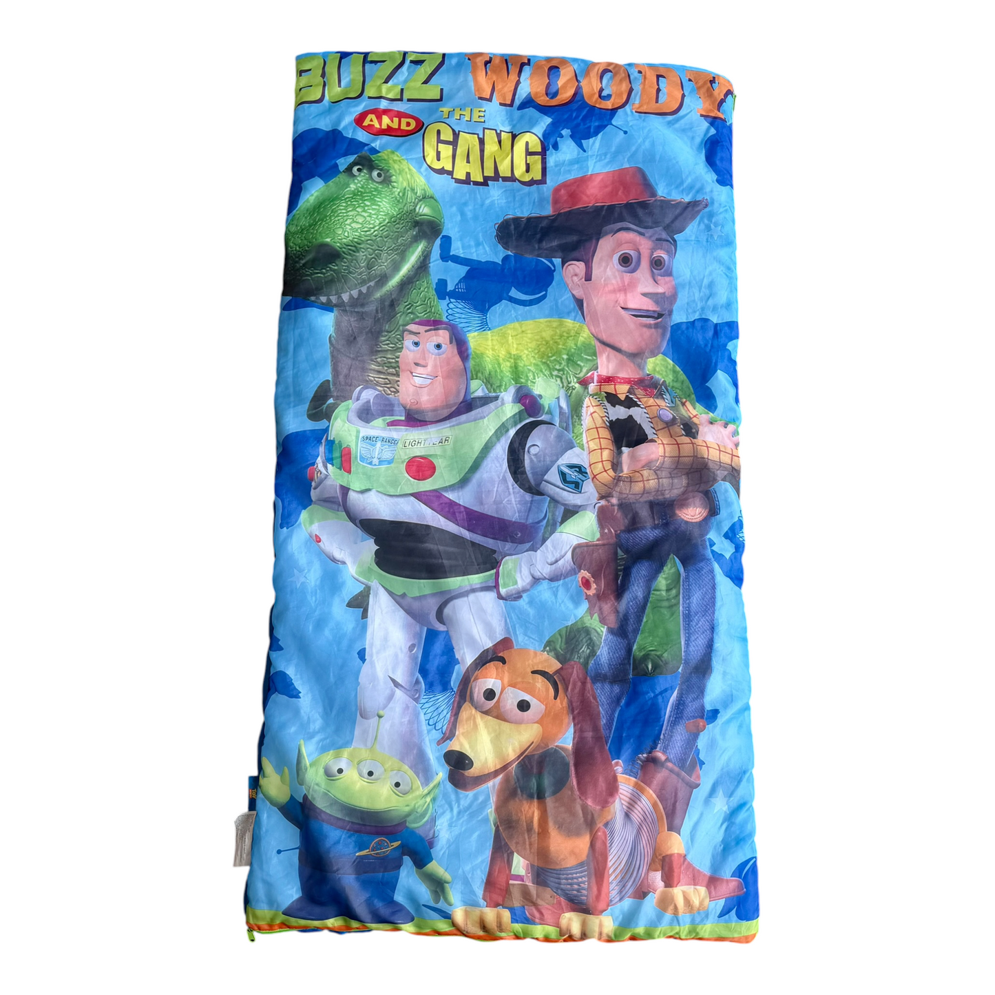 VTG Toy Story Buzz Woddy And The Gang Kids Sleeping Bag