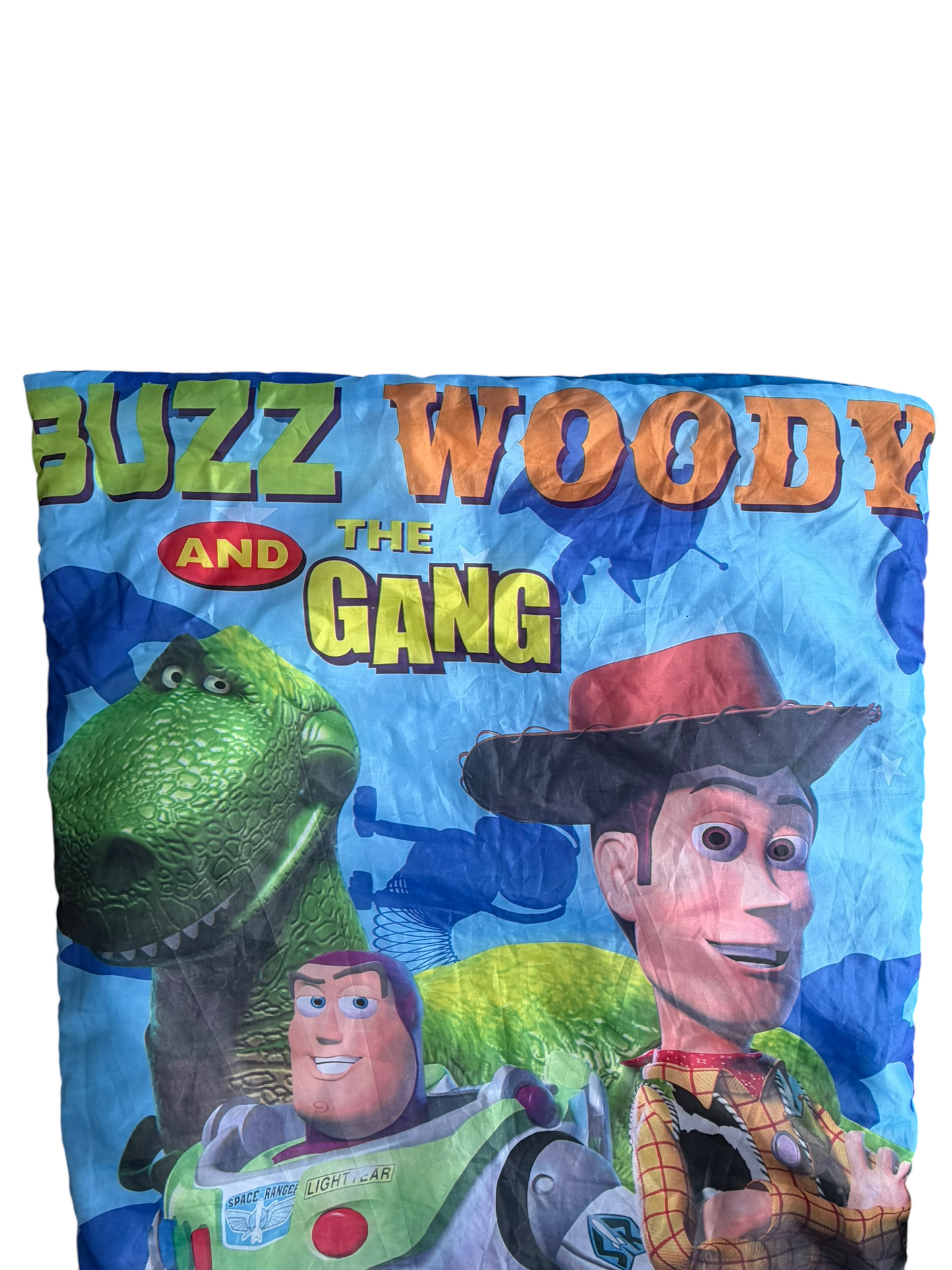 VTG Toy Story Buzz Woddy And The Gang Kids Sleeping Bag
