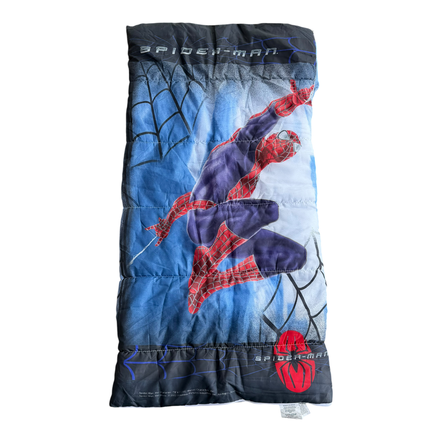VTG 2002 Spider-Man Movie Marvel Kids Sleeping Bag