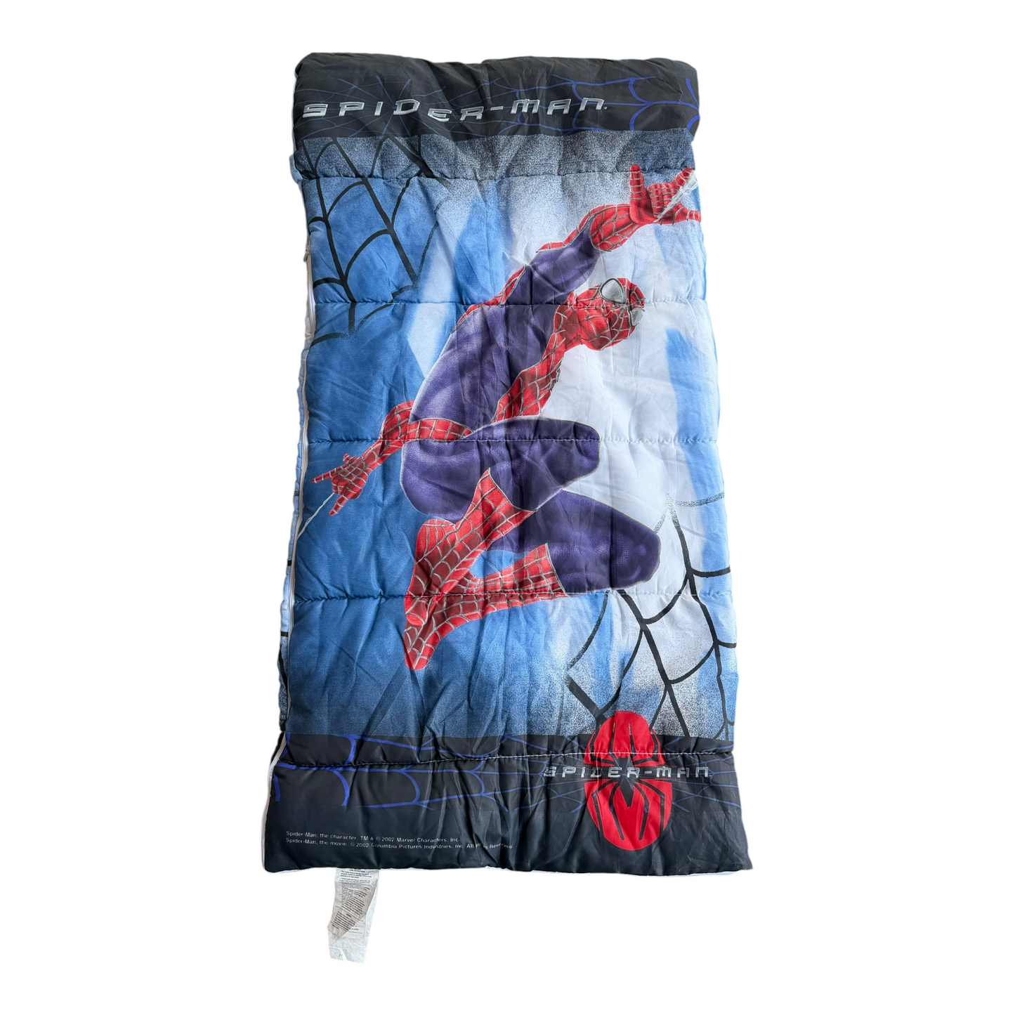VTG 2002 Spider-Man Movie Marvel Kids Sleeping Bag
