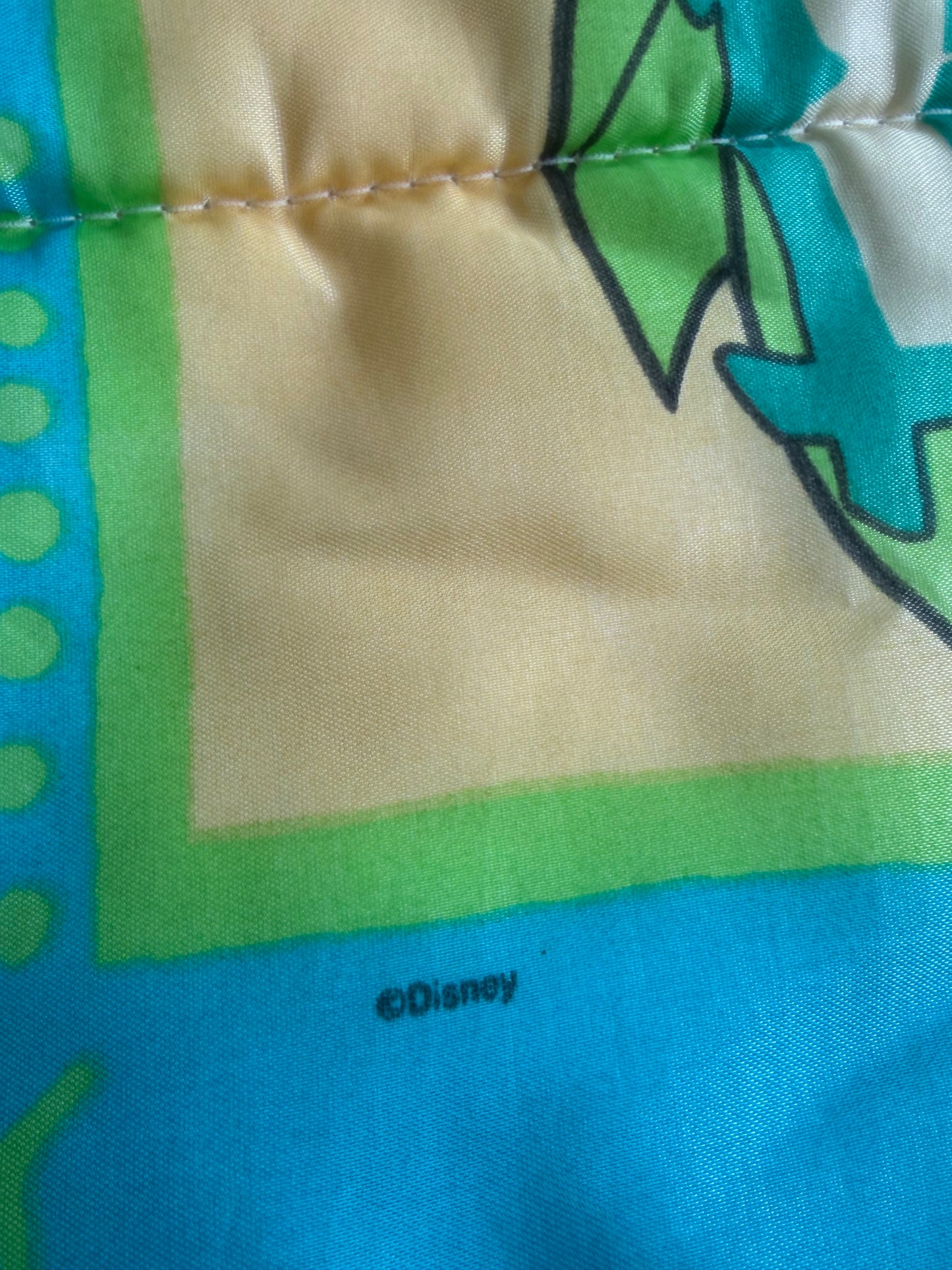 VTG 1995 Disney Pocahontas Sunflower Flit Kids Sleeping Bag