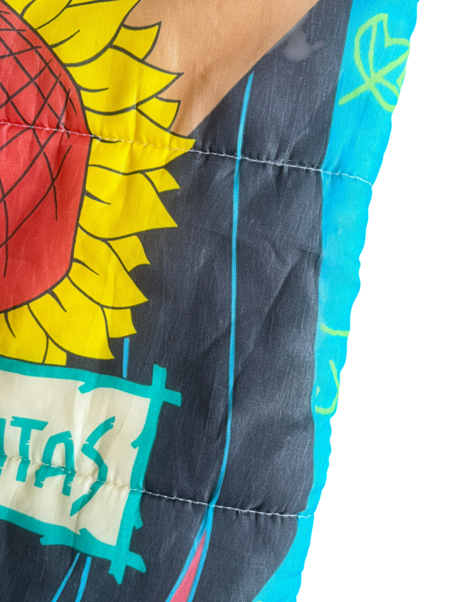 VTG 1995 Disney Pocahontas Sunflower Flit Kids Sleeping Bag