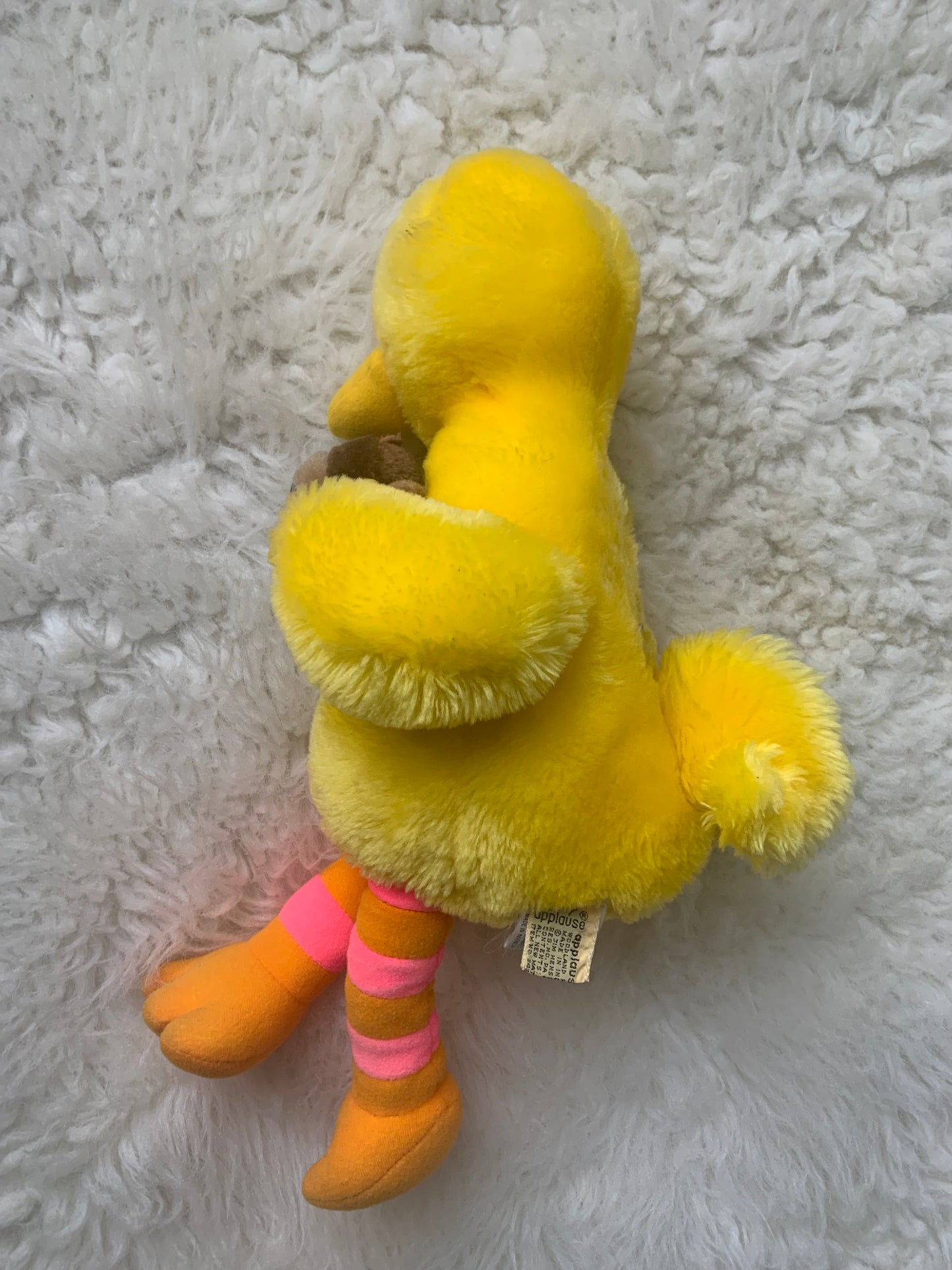 VTG Applause Sesame Street Big Bird Teddy Bear Wind Up Musical Plush