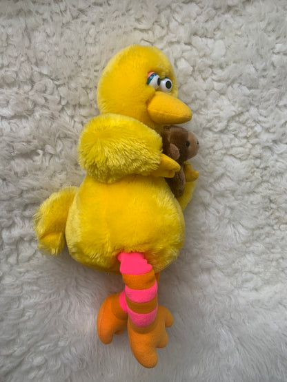 VTG Applause Sesame Street Big Bird Teddy Bear Wind Up Musical Plush