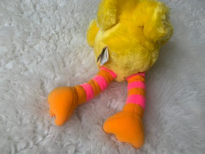 VTG Applause Sesame Street Big Bird Teddy Bear Wind Up Musical Plush