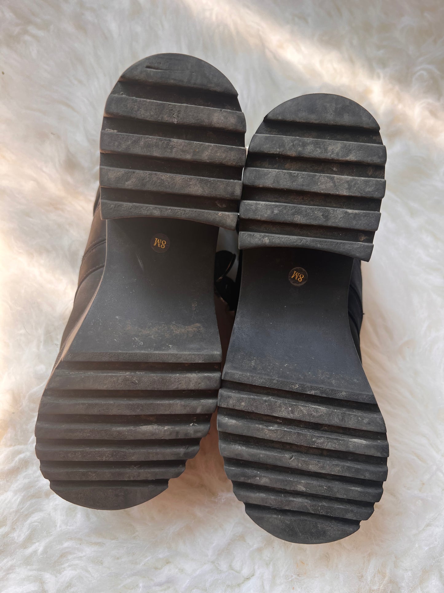 Jeffrey Campbell Mingus Buckle Strap Platform Bootie US 8