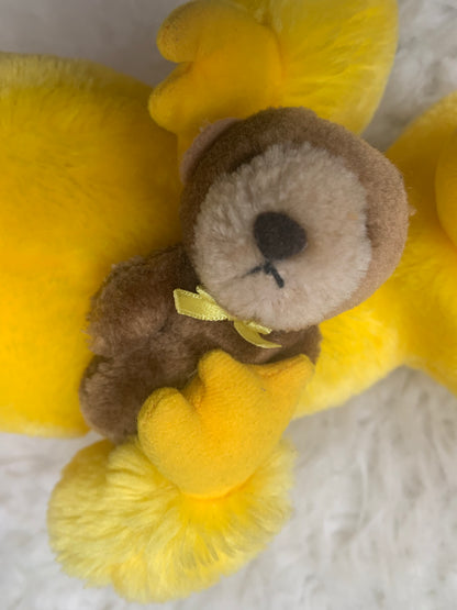 VTG Applause Sesame Street Big Bird Teddy Bear Wind Up Musical Plush