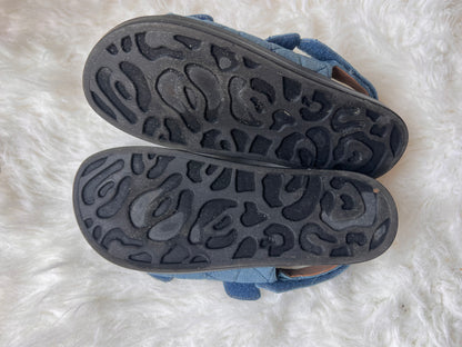 Aerosoles Denim Lamirca Quilted Sandals US 11