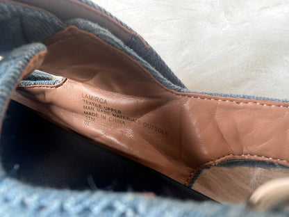 Aerosoles Denim Lamirca Quilted Sandals US 11