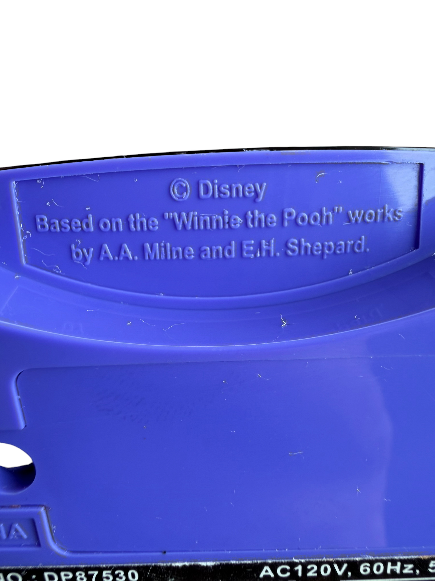 VTG Disney Eeyore Winnie The Pooh Sleeping Figural Retro Digital Alarm Clock
