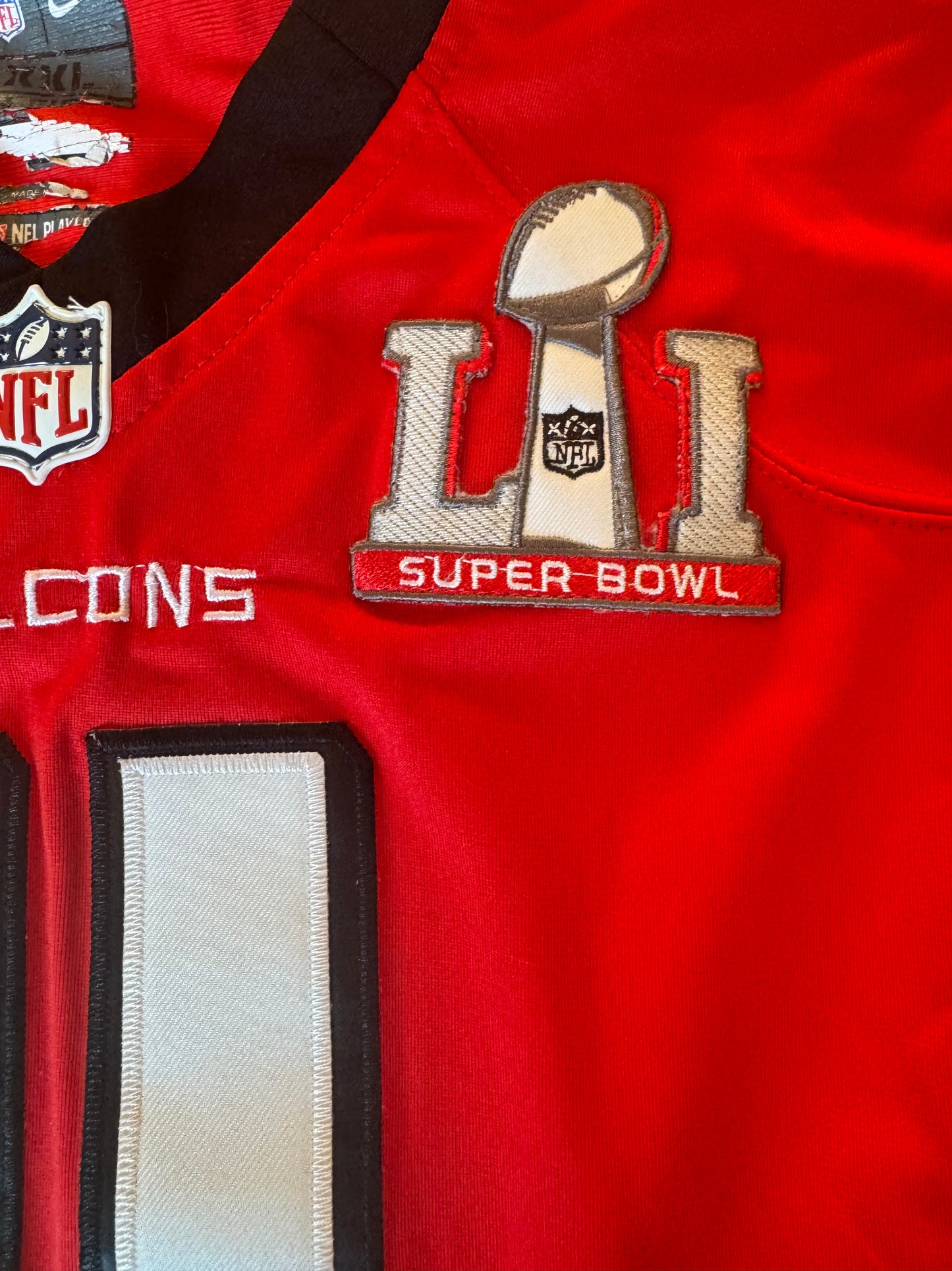 Atlanta Falcons Nike On Field Jersey #11 Julio Jones LI Super Bowl NFL Size: XXL