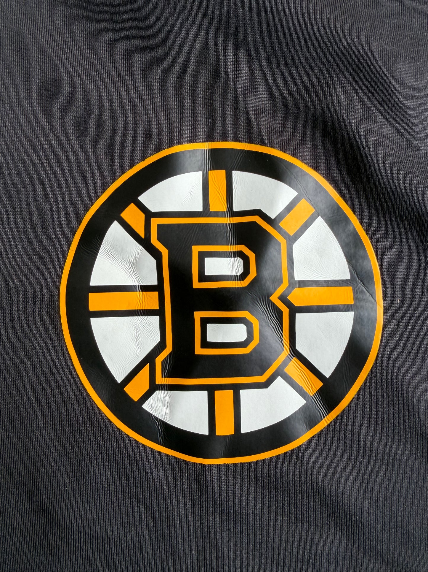 Boston Bruins NHL Authentic Pro Fanatics Athletic Black Shorts Size: L